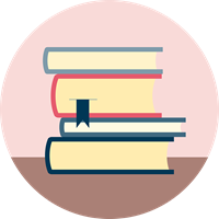 vector image of books