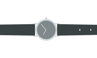 Vector image of watch